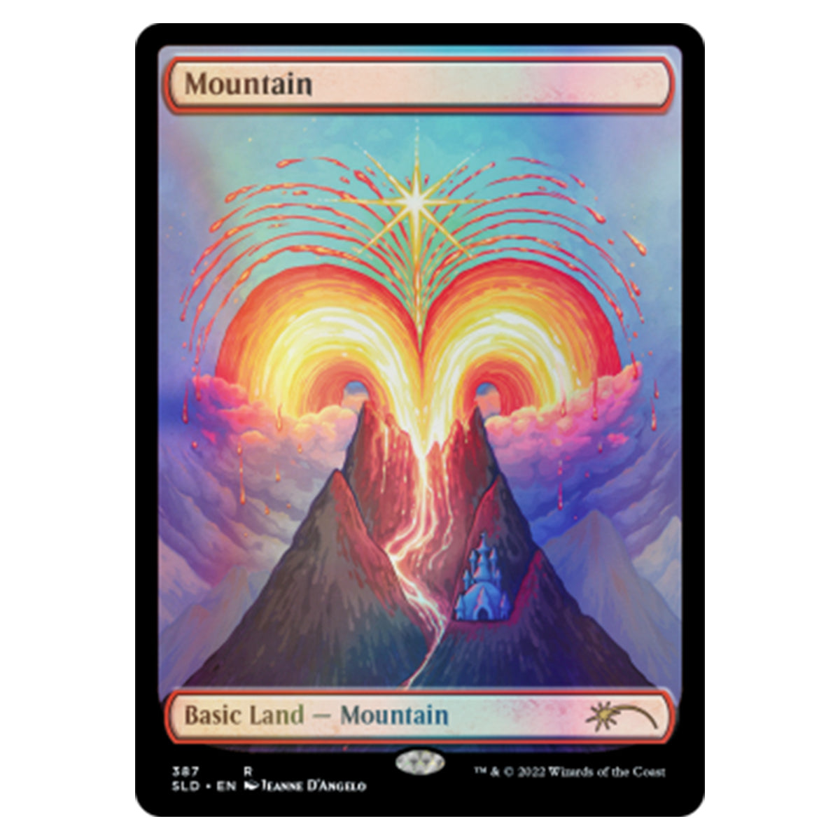 Secret Lair The Astrology Lands: Aries Foil Edition Magic the Gathering