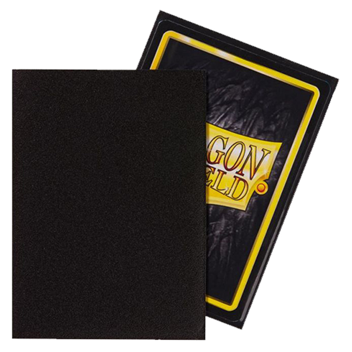 Dragon Shield Standard 60ct Black MATTE 63x88mm Sleeves