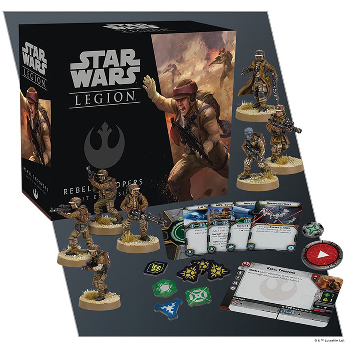 Star Wars Legion Rebel Troopers Expansion