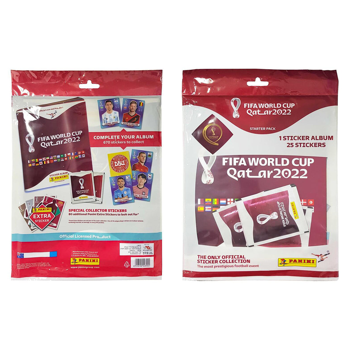 PANINI 2022 FIFA World Cup Qatar Sticker Starter Pack