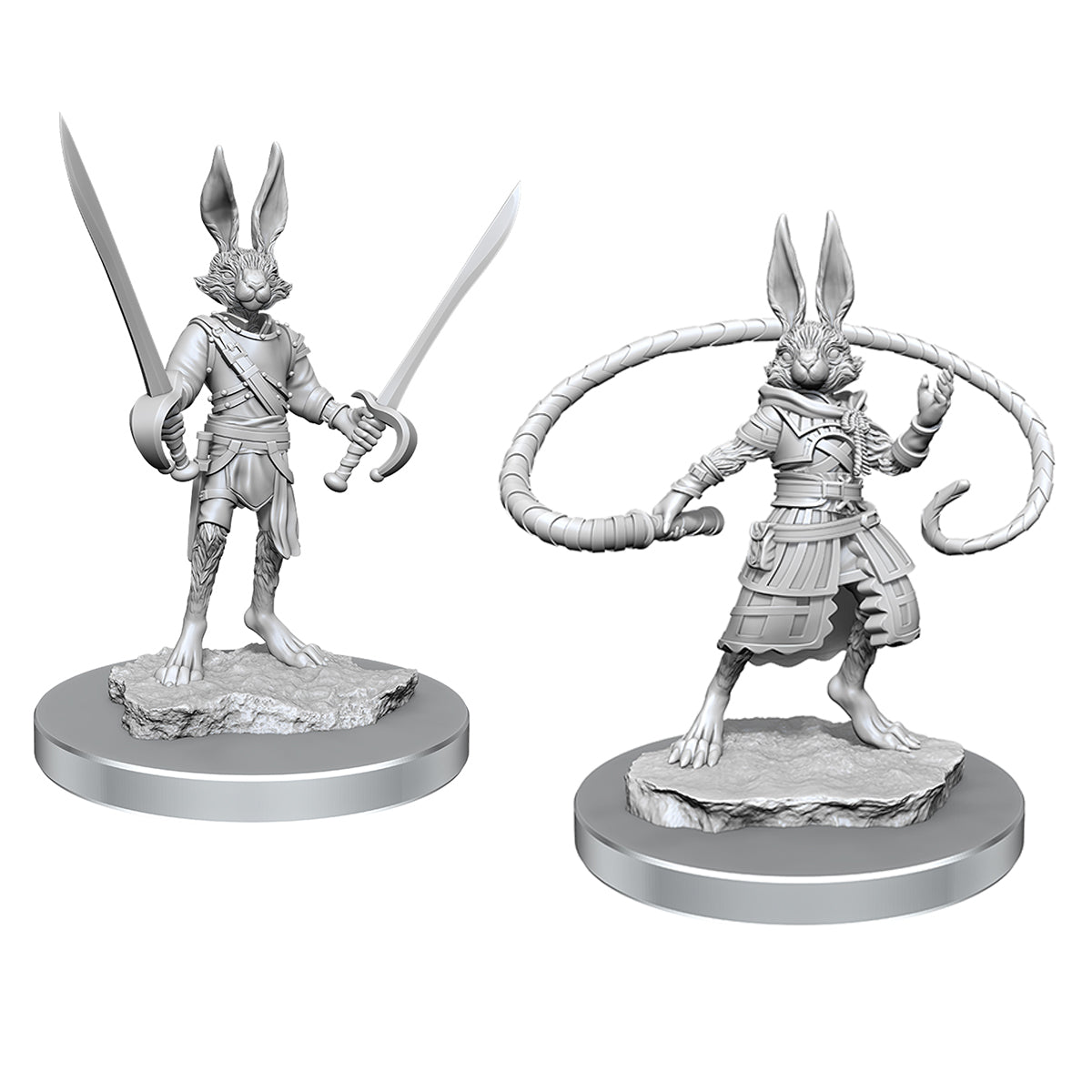 D&D Nolzurs Marvelous Unpainted Miniatures Harengon Rogues