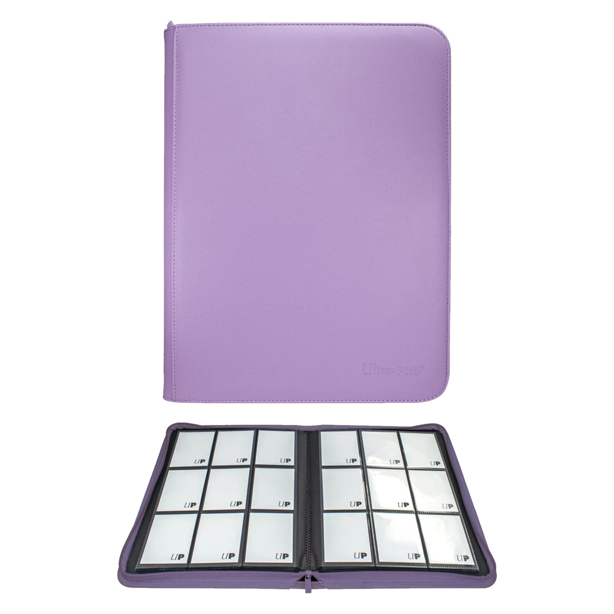 ULTRA PRO Binder - Vivid 9-Pocket Zippered Pro-Binder: Purple