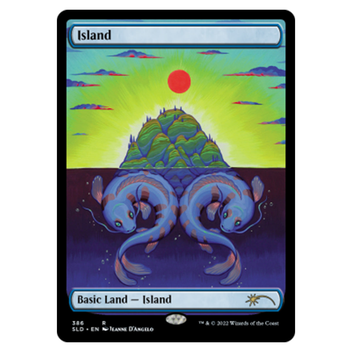 Secret Lair The Astrology Lands: Pisces Foil Edition Magic the Gathering