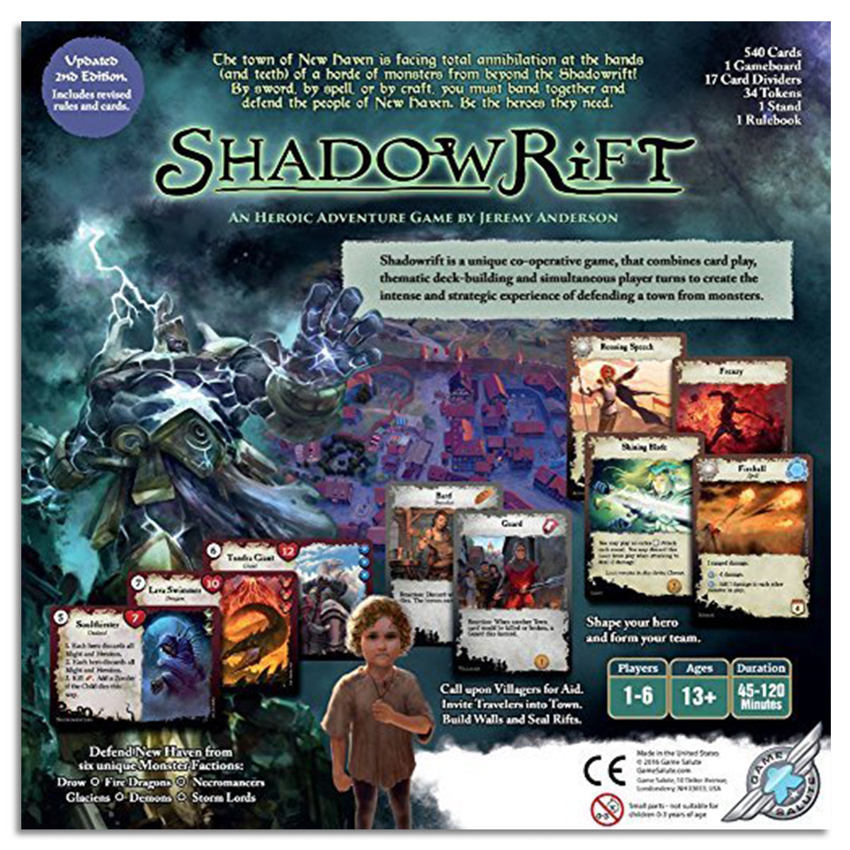Shadowrift 2nd Edition Board Game