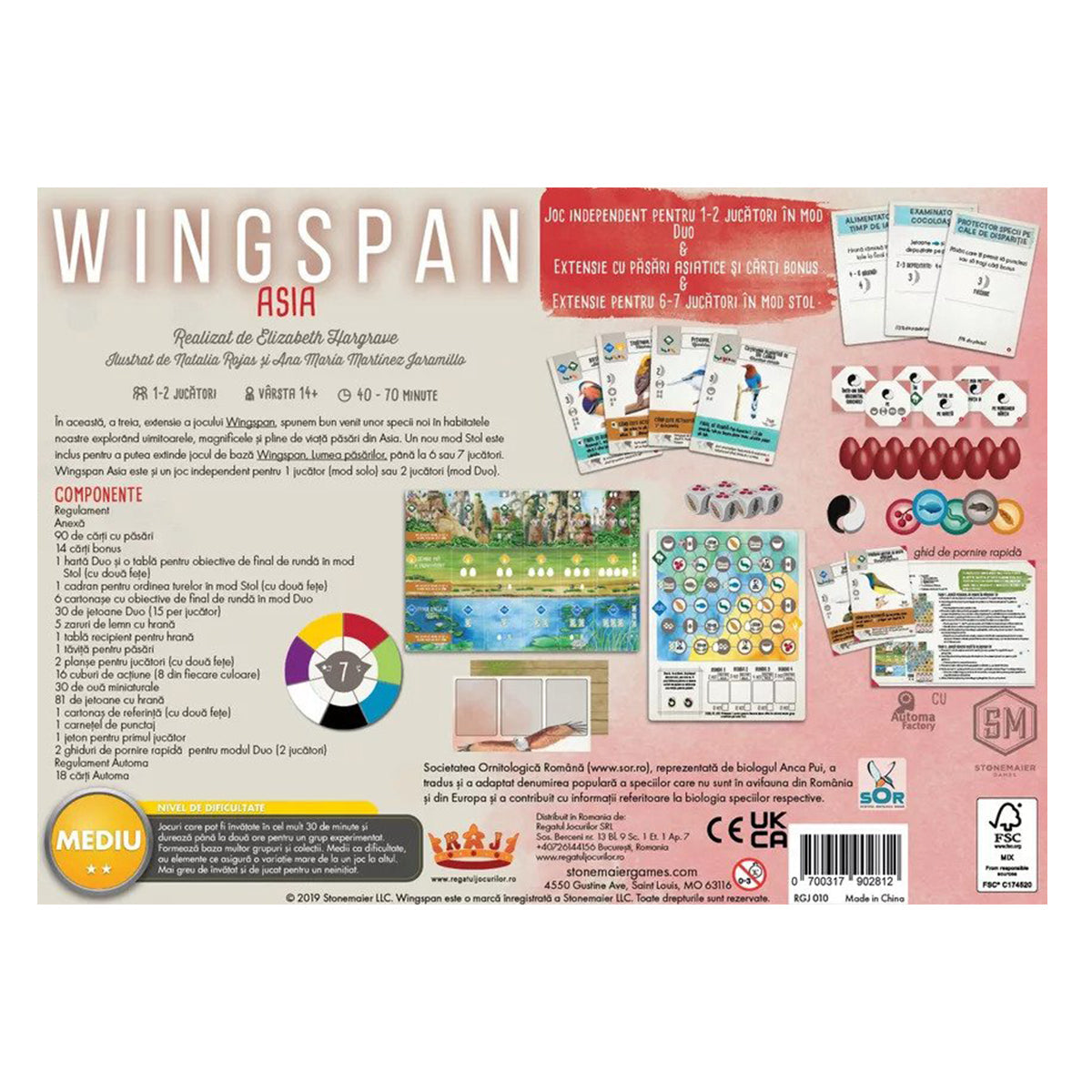 Wingspan Asia Expansion
