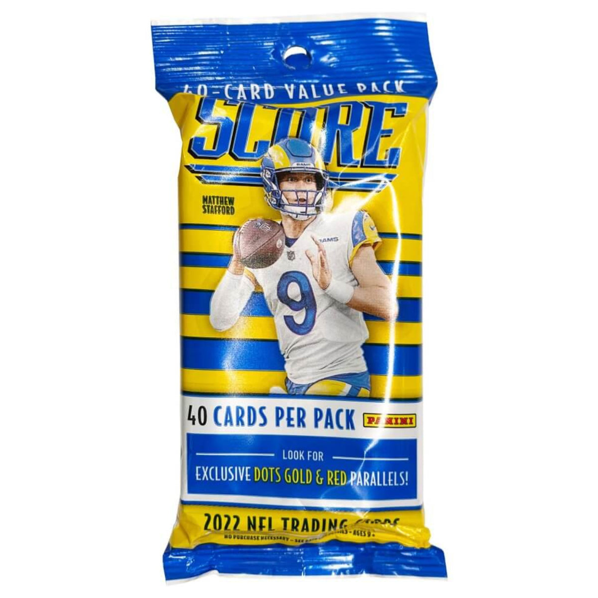 PANINI 2022 Score NFL Football Fat Pack