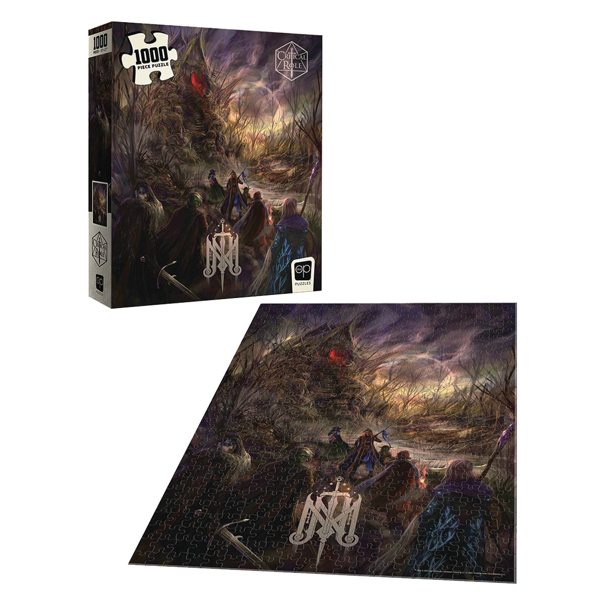 Critical Role Mighty Nein Isharnais Hut Puzzle 1000pc