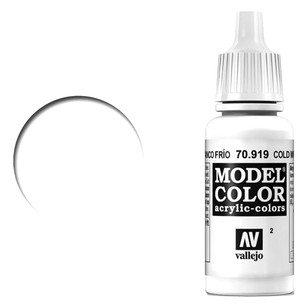 Vallejo Model Colour - Foundation White 17 ml