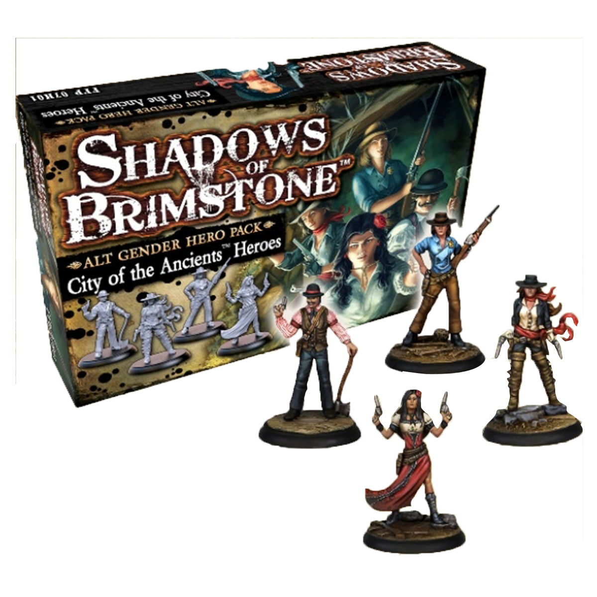 Shadows of Brimstone: City of the Ancients - Alt Gender Hero Pack