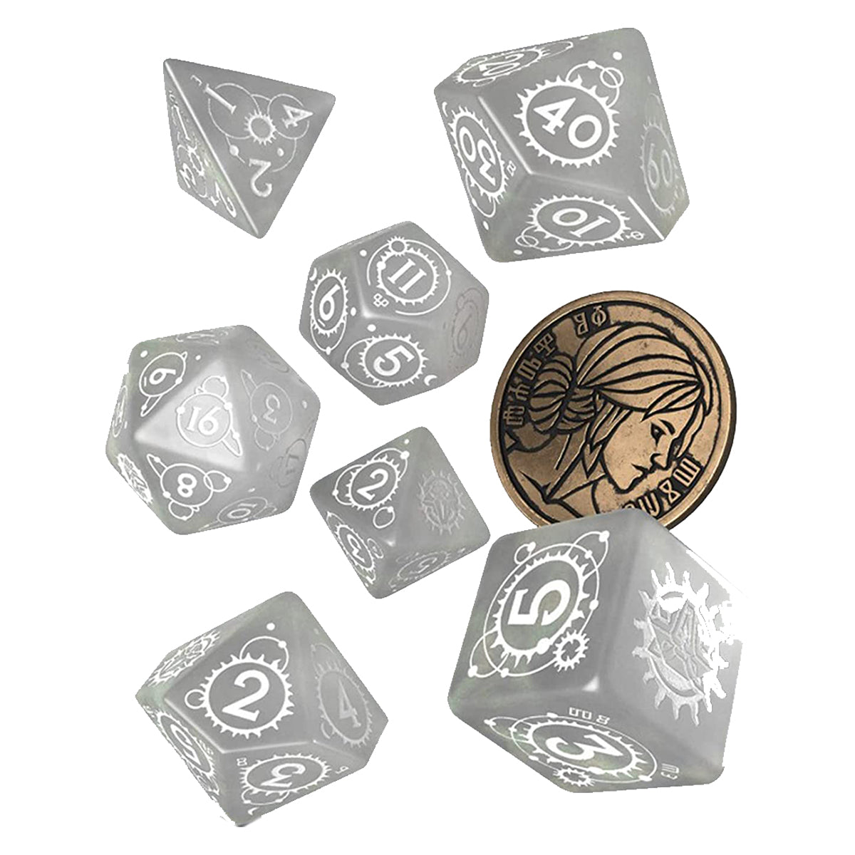 Q Workshop The Witcher Dice Set Ciri - The Lady of Space and Time