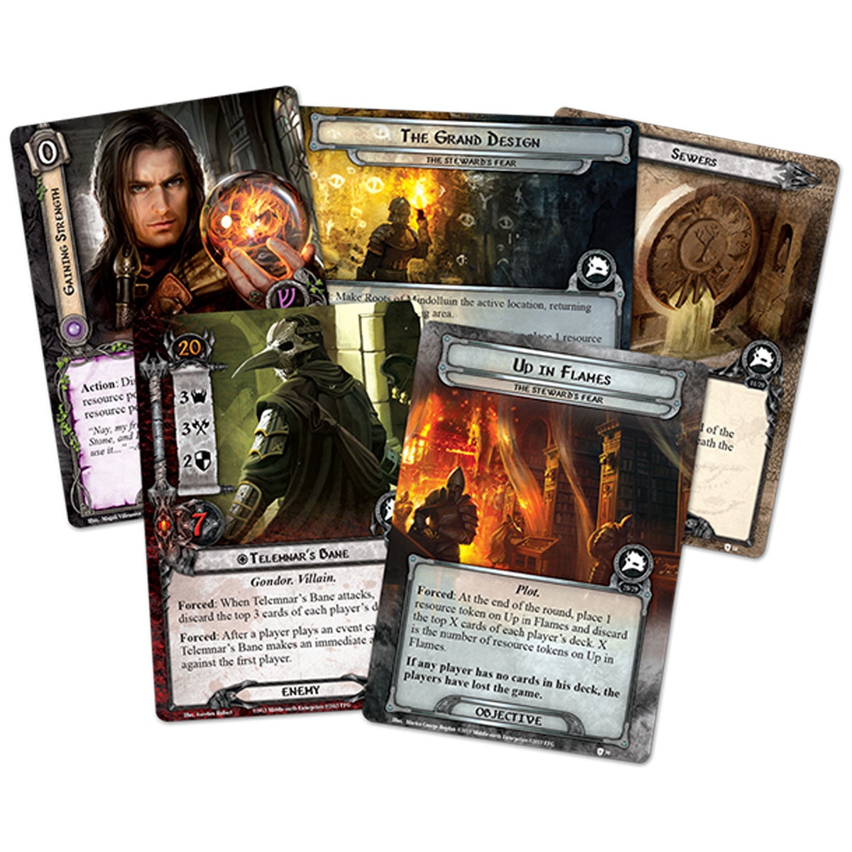 Lord of the Rings LCG The Stewards Fear Adventure Pack