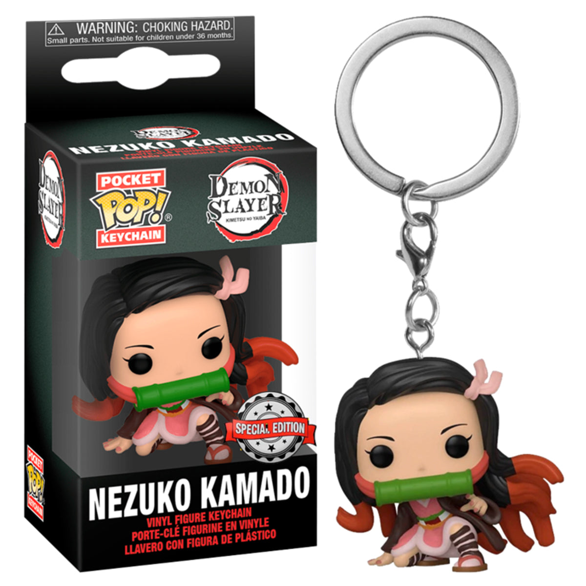 Demon Slayer - Nezuko Kamado Pocket Pop! Keychain