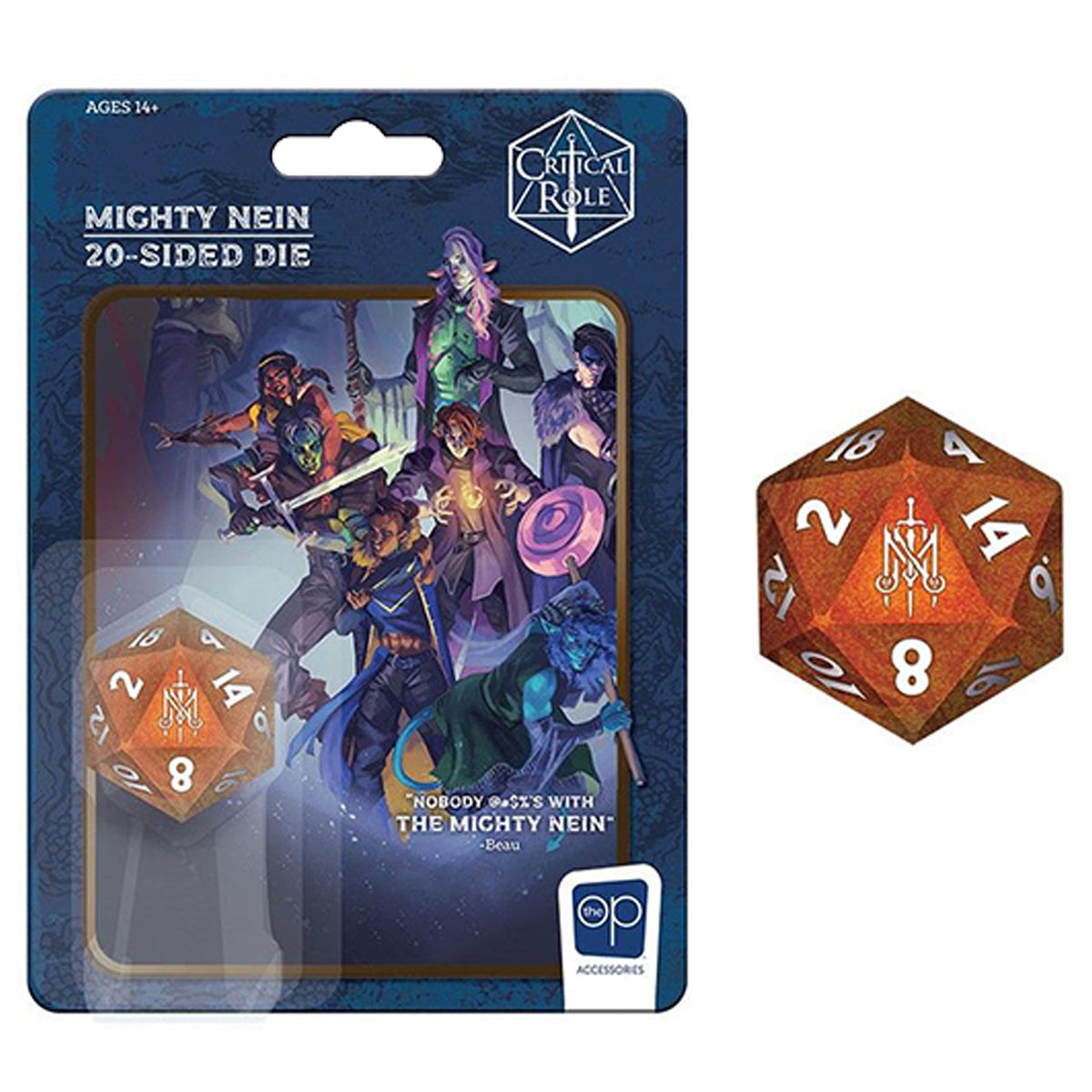 Critical Role Mighty Nein 20-Sided Dice