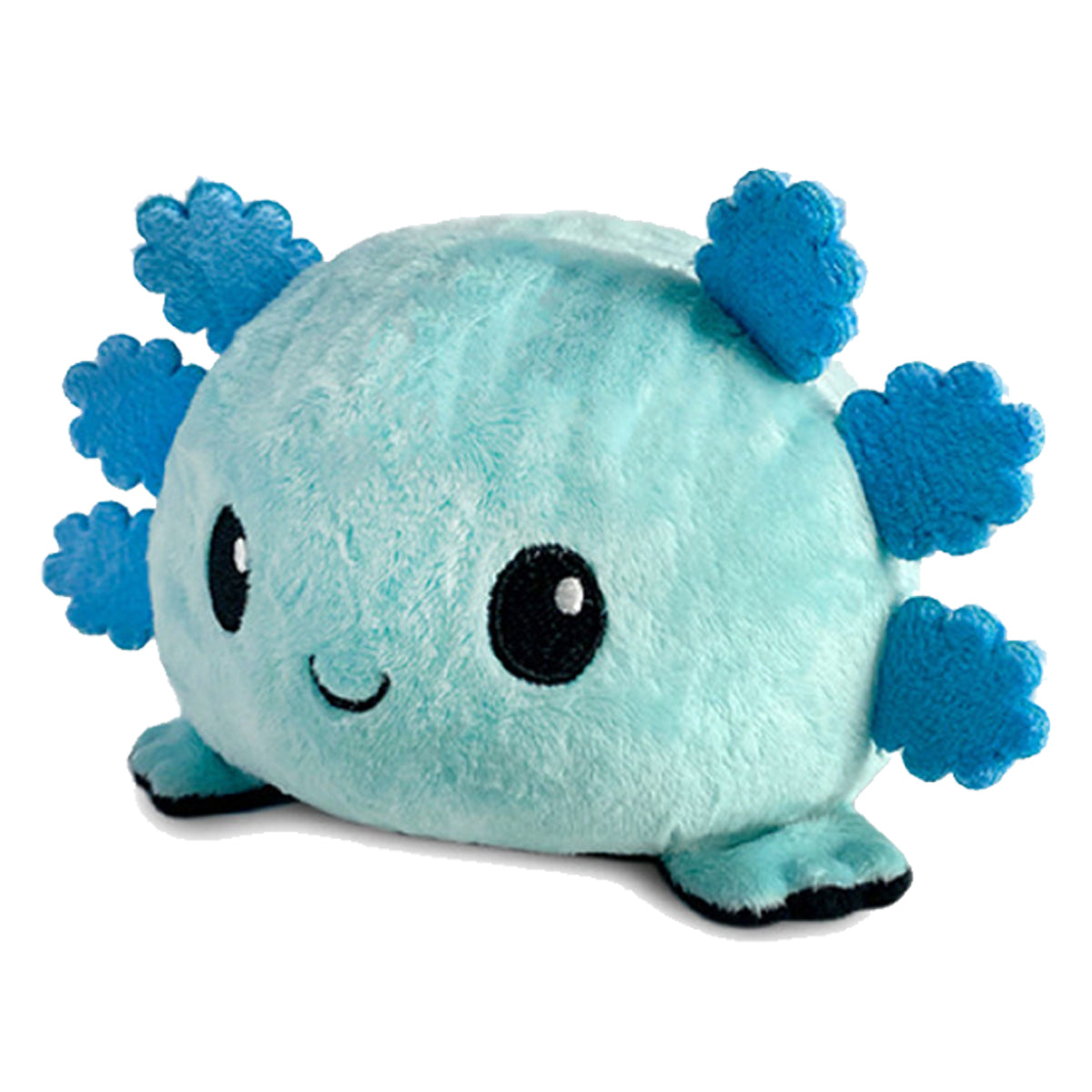 Reversible Plushie Axolotl Blue/Black
