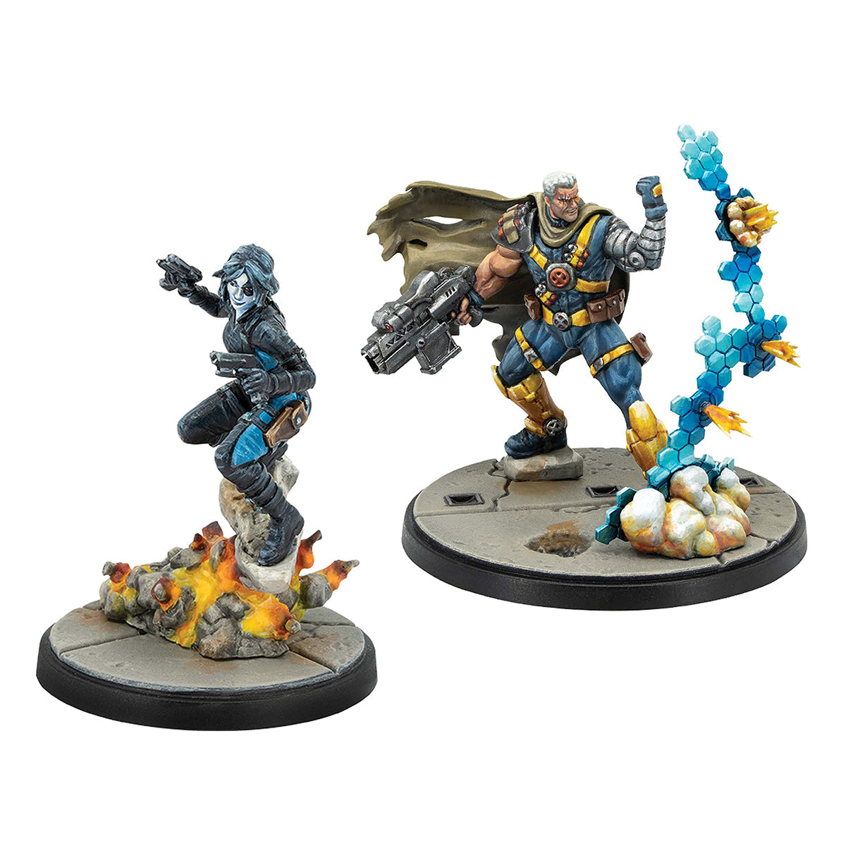 Marvel Crisis Protocol Miniatures Game Cable and Domino