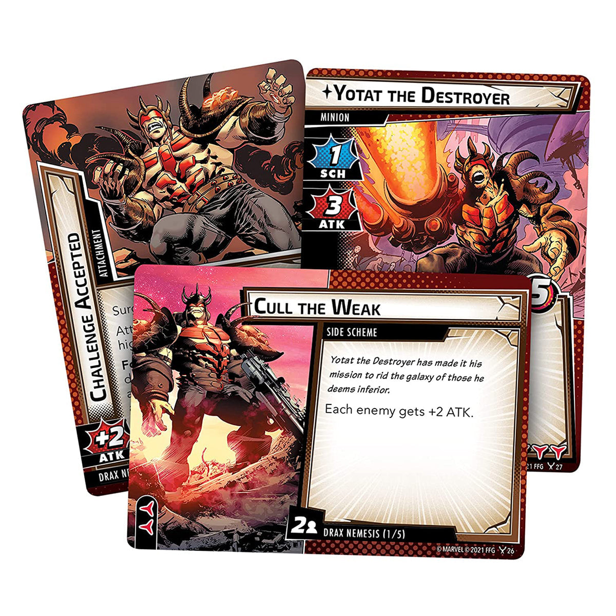 Marvel Champions LCG Drax Hero Pack