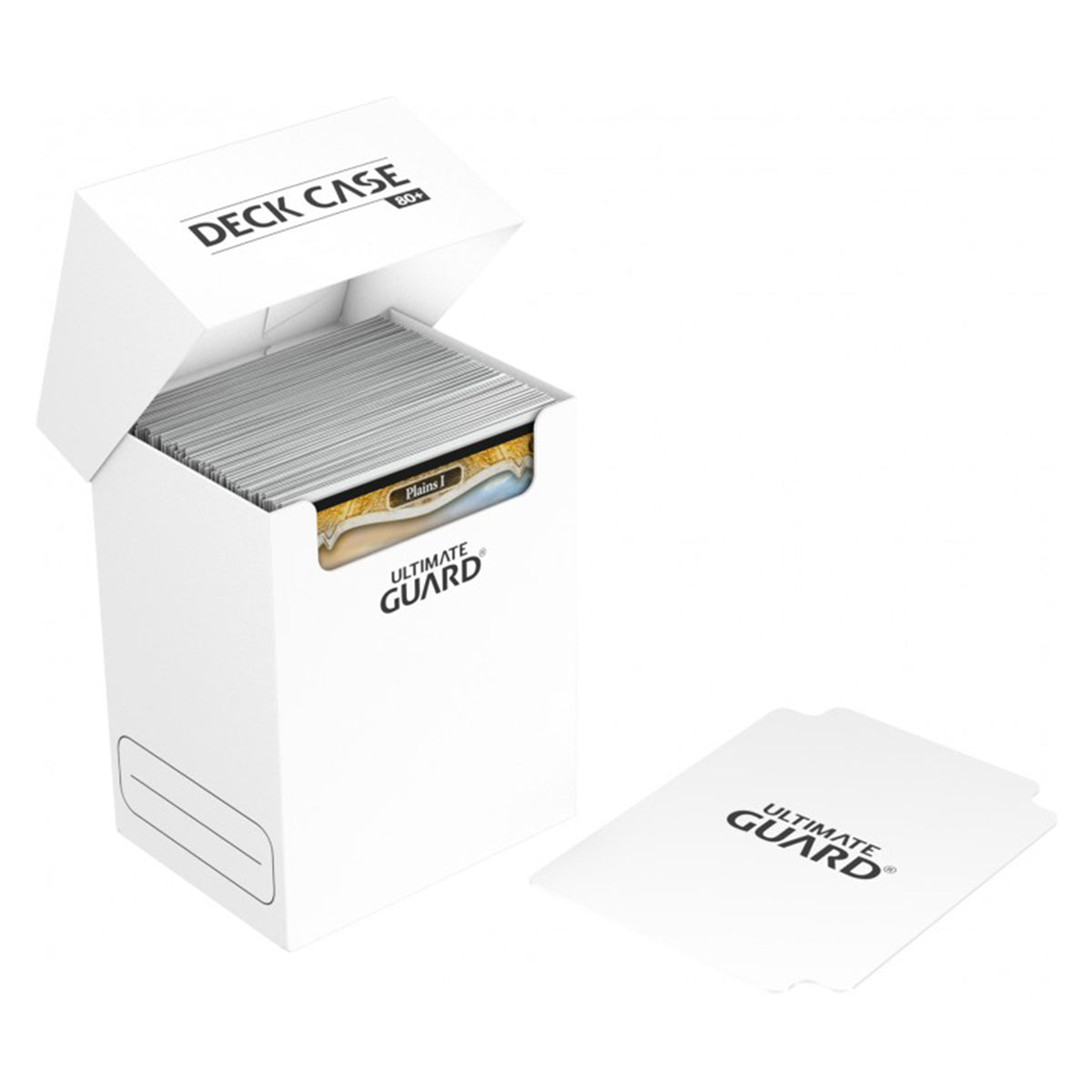Ultimate Guard Deck Case 80+ Standard Size White Deck Box