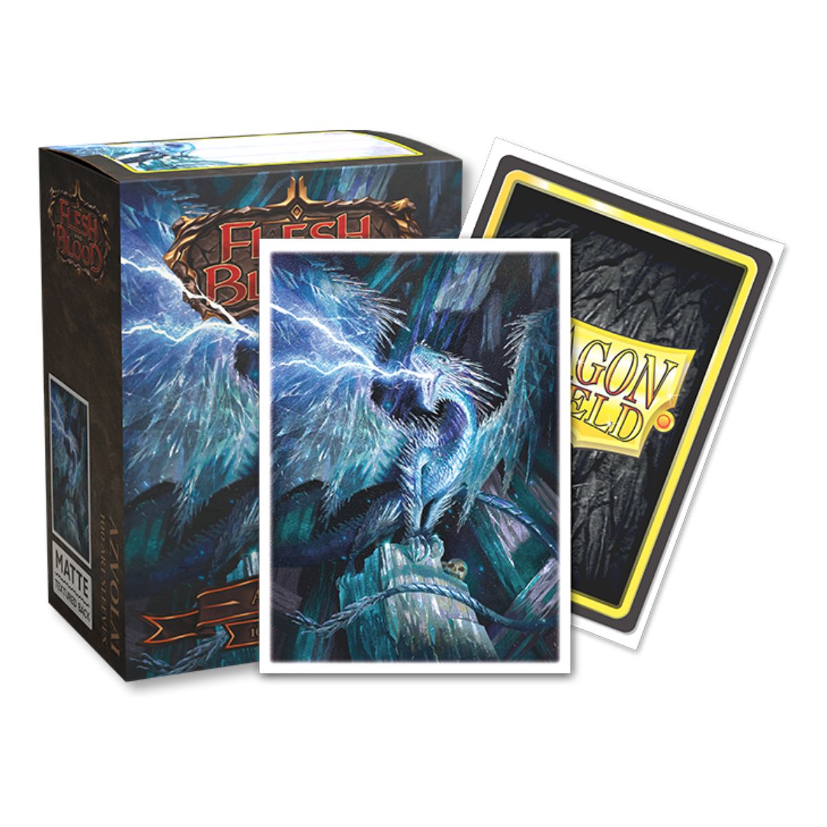 Dragon Shield Standard 100ct Matte Art Flesh and Blood Azvolai Sleeves