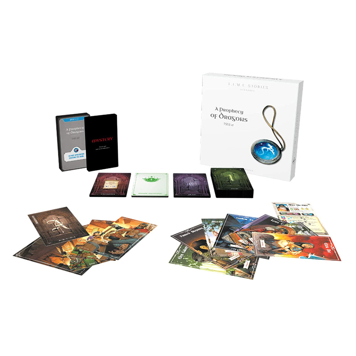TIME Stories A Prophecy of Dragons Expansion Board Game