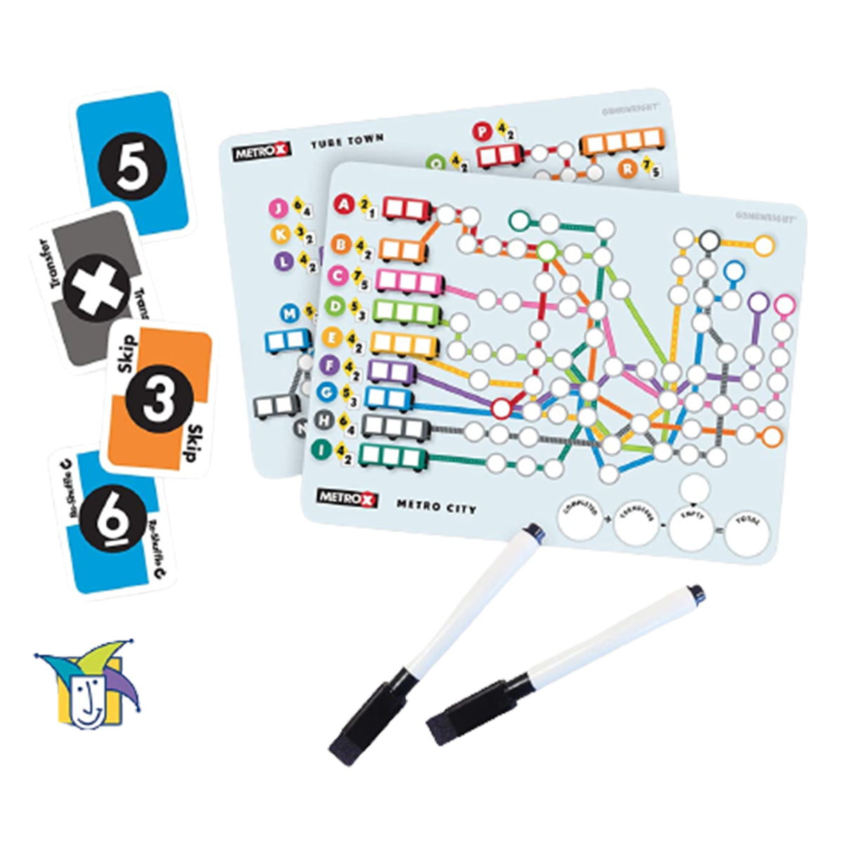METRO X Rail & Write Game