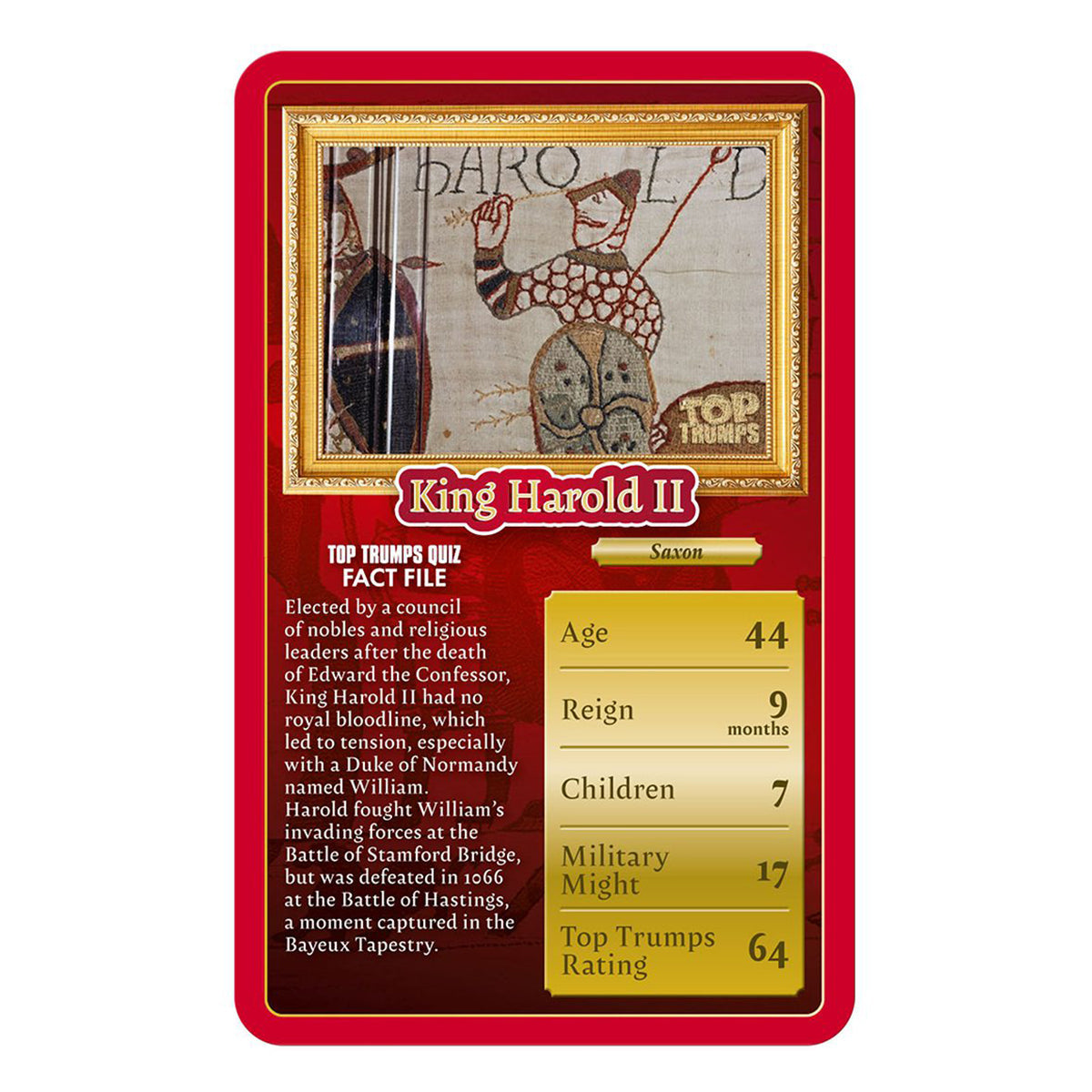 Kings and Queens Top Trumps Classics