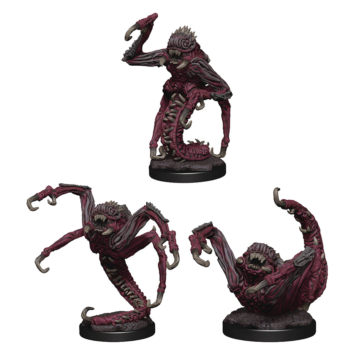 Critical Role Unpainted Miniatures Core Spawn Crawlers 3ct