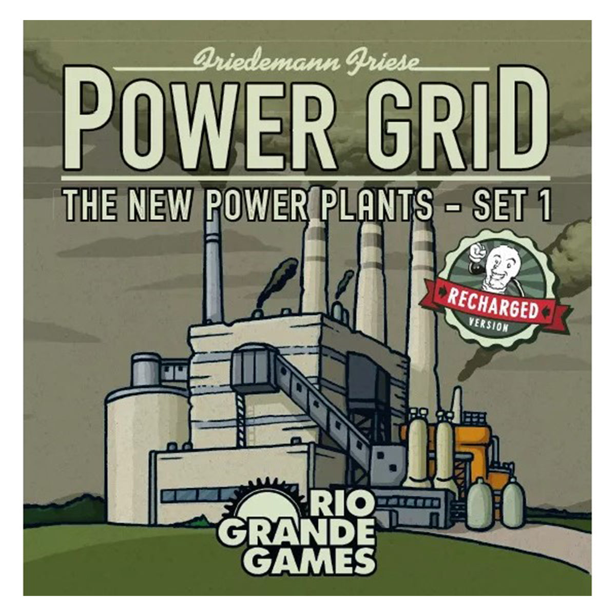 Power Grid Recharged New Power Plants Set 1 Expansion