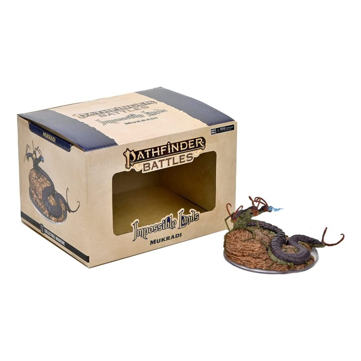 Pathfinder Battles Impossible Lands Mukradi Boxed Figure