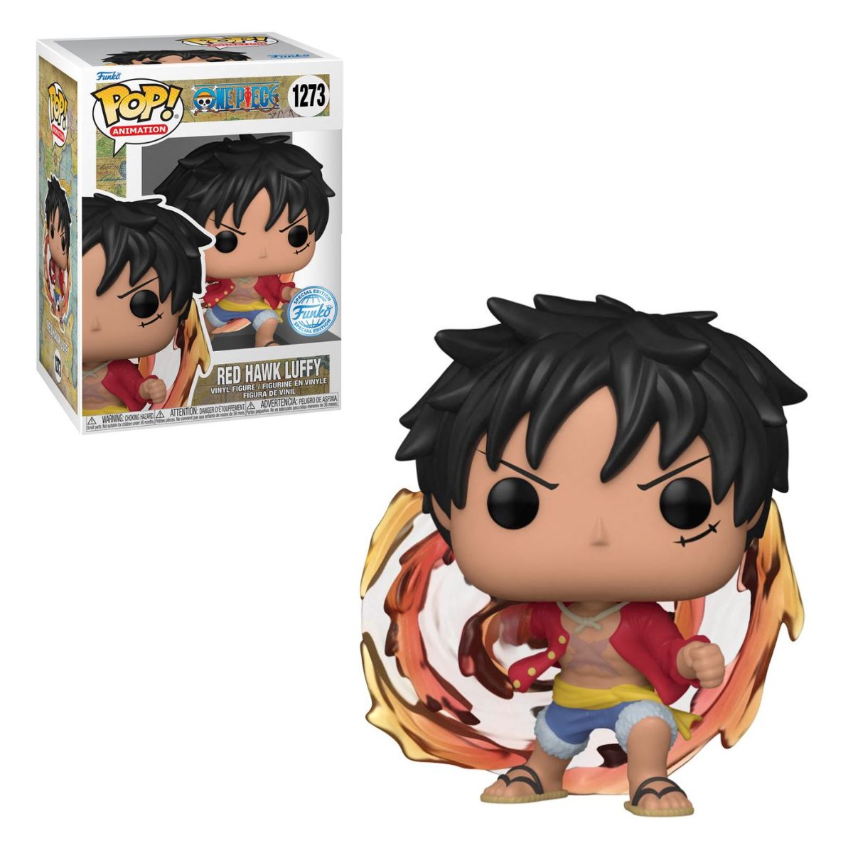 One Piece - Red Hawk Luffy US Exclusive Pop! Vinyl RS