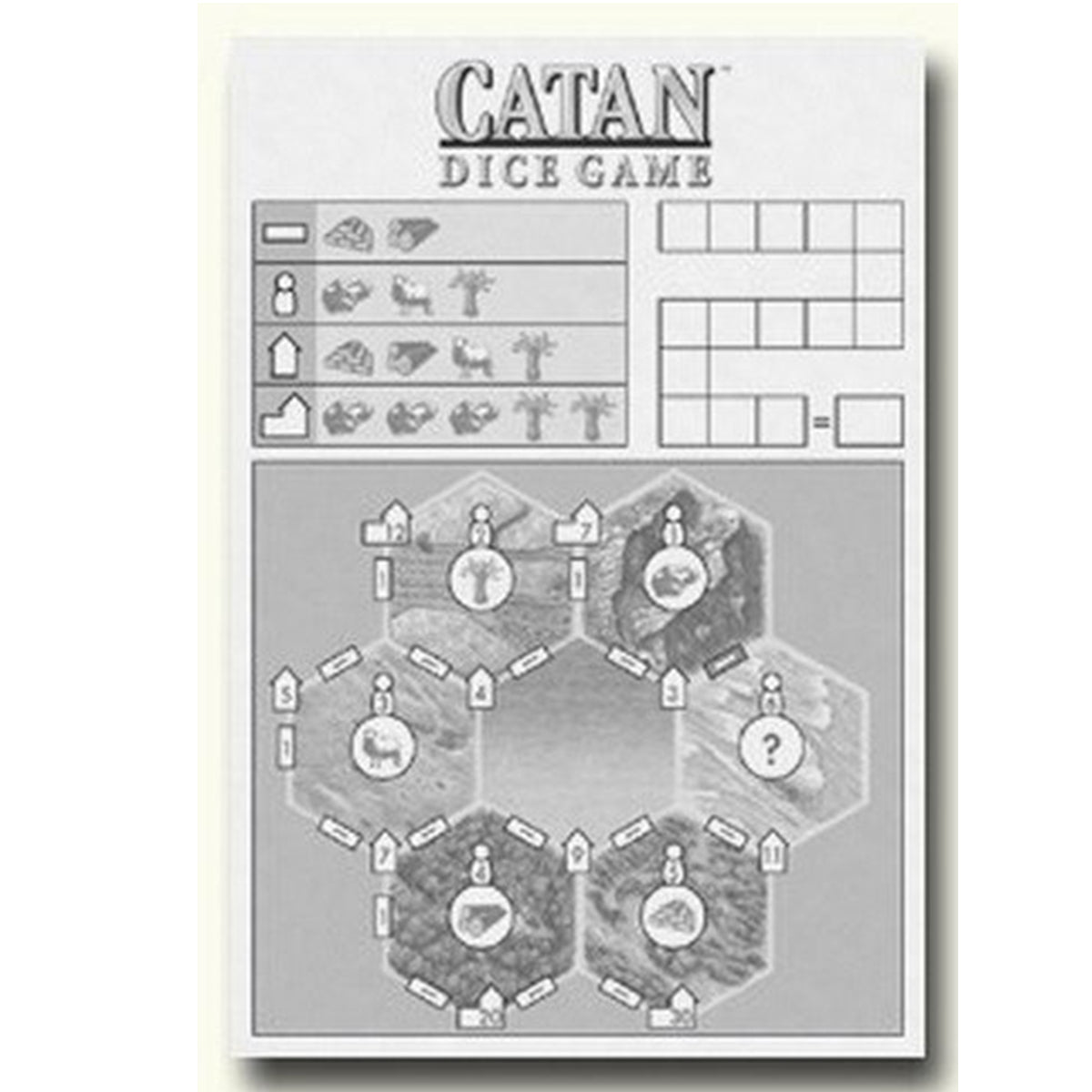 Catan Dice Game