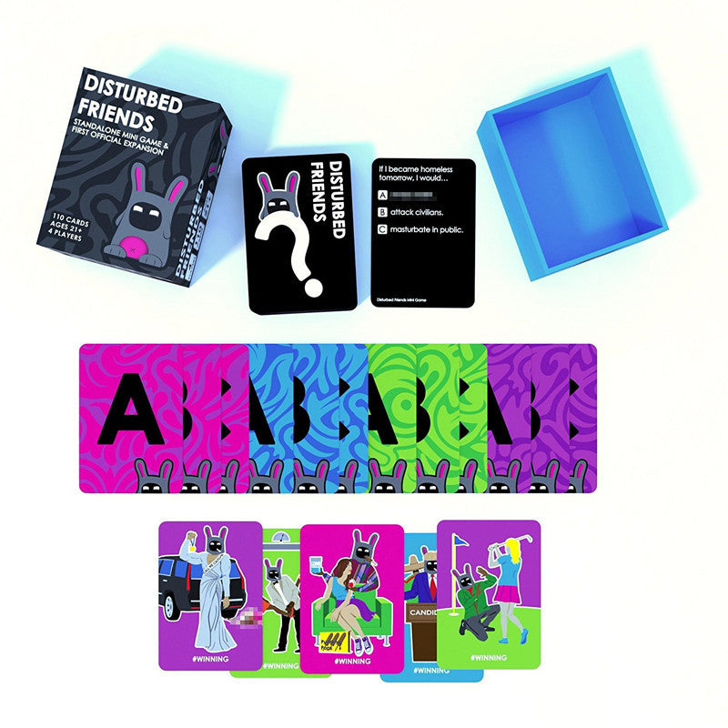 Disturbed Friends Main Set Base Game + First Official Expansion Bundle