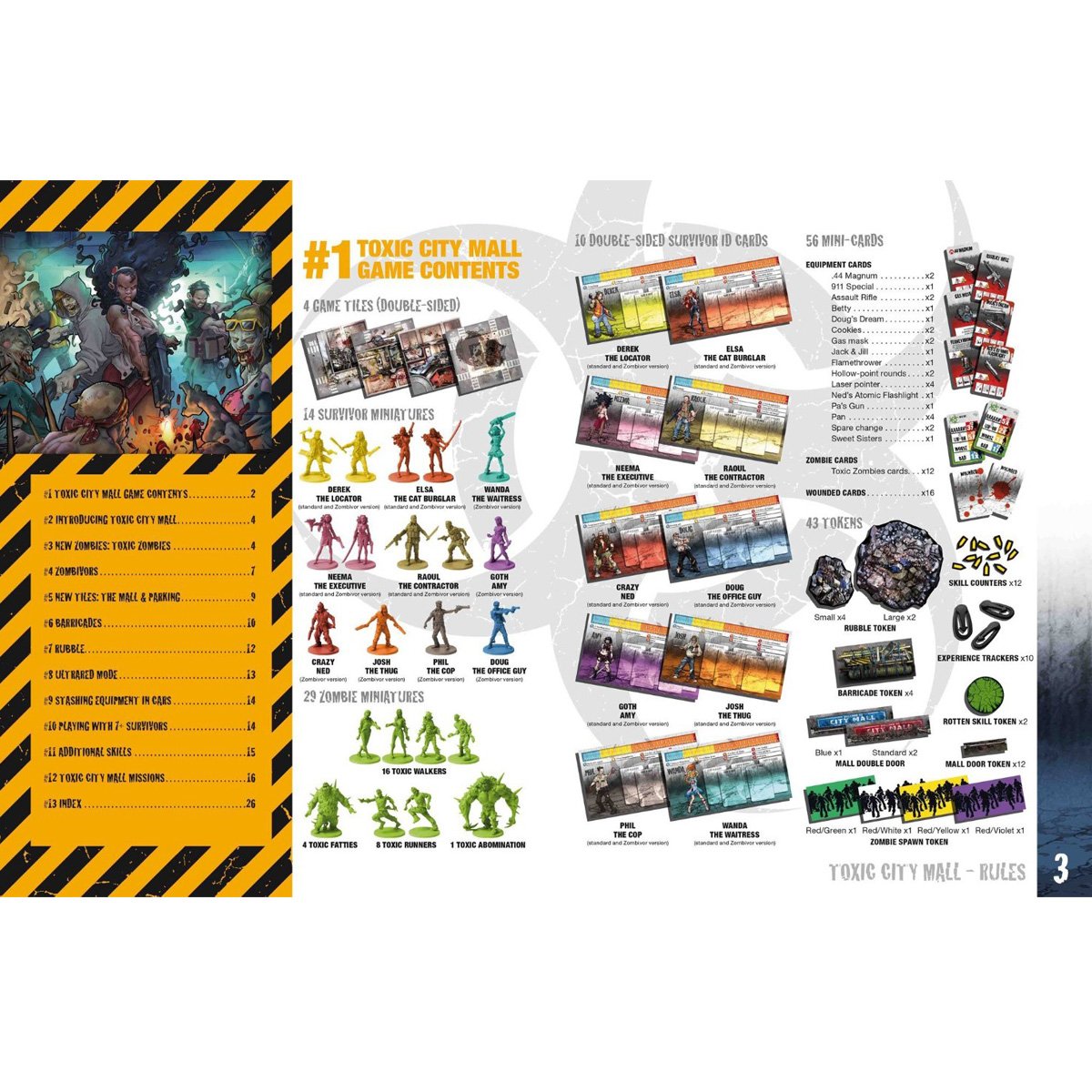 Zombicide Toxic City Mall