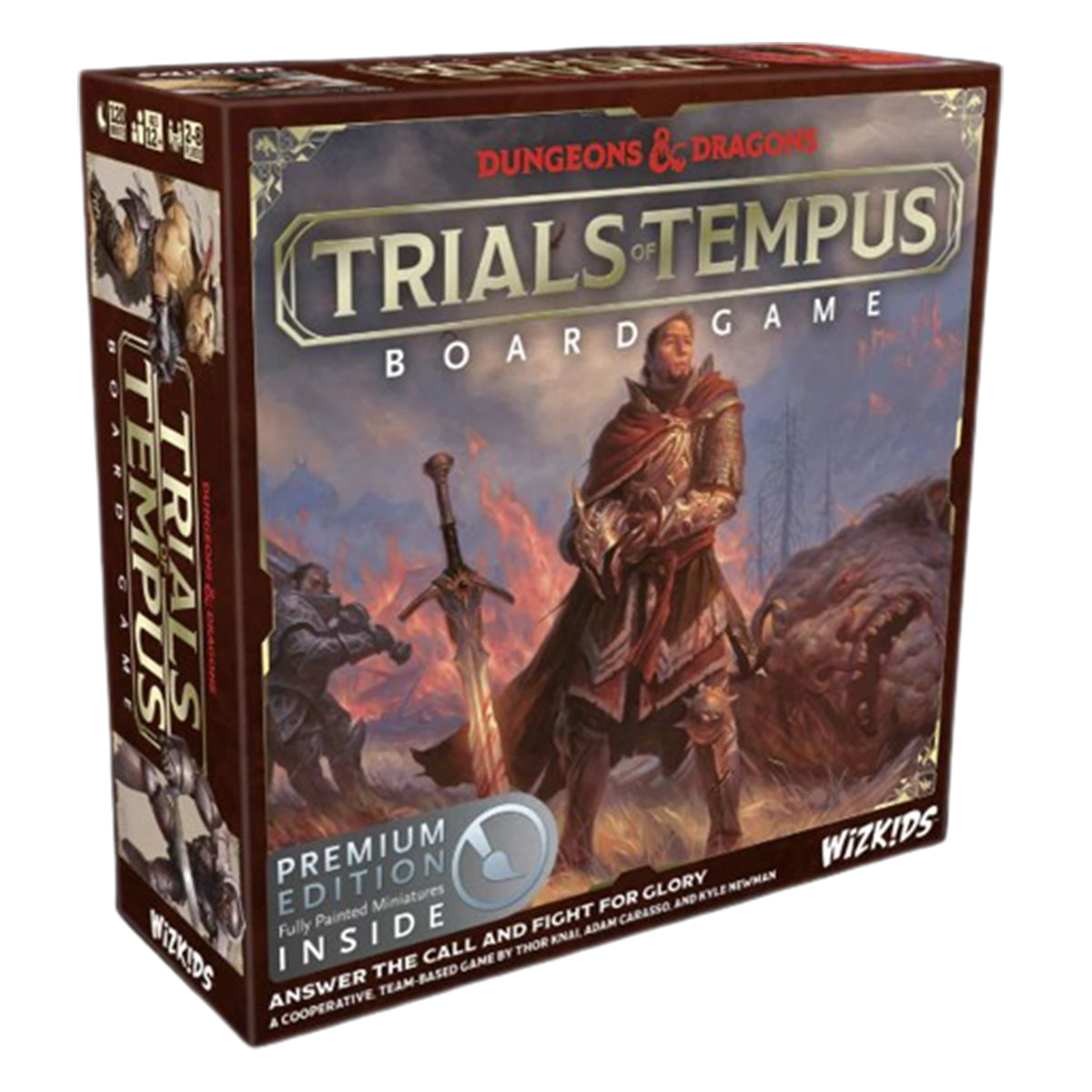 Dungeons & Dragons Trials of Tempus Board Game Premium Edition