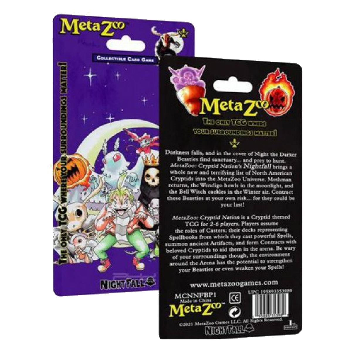Nightfall Blister Pack MetaZoo TCG