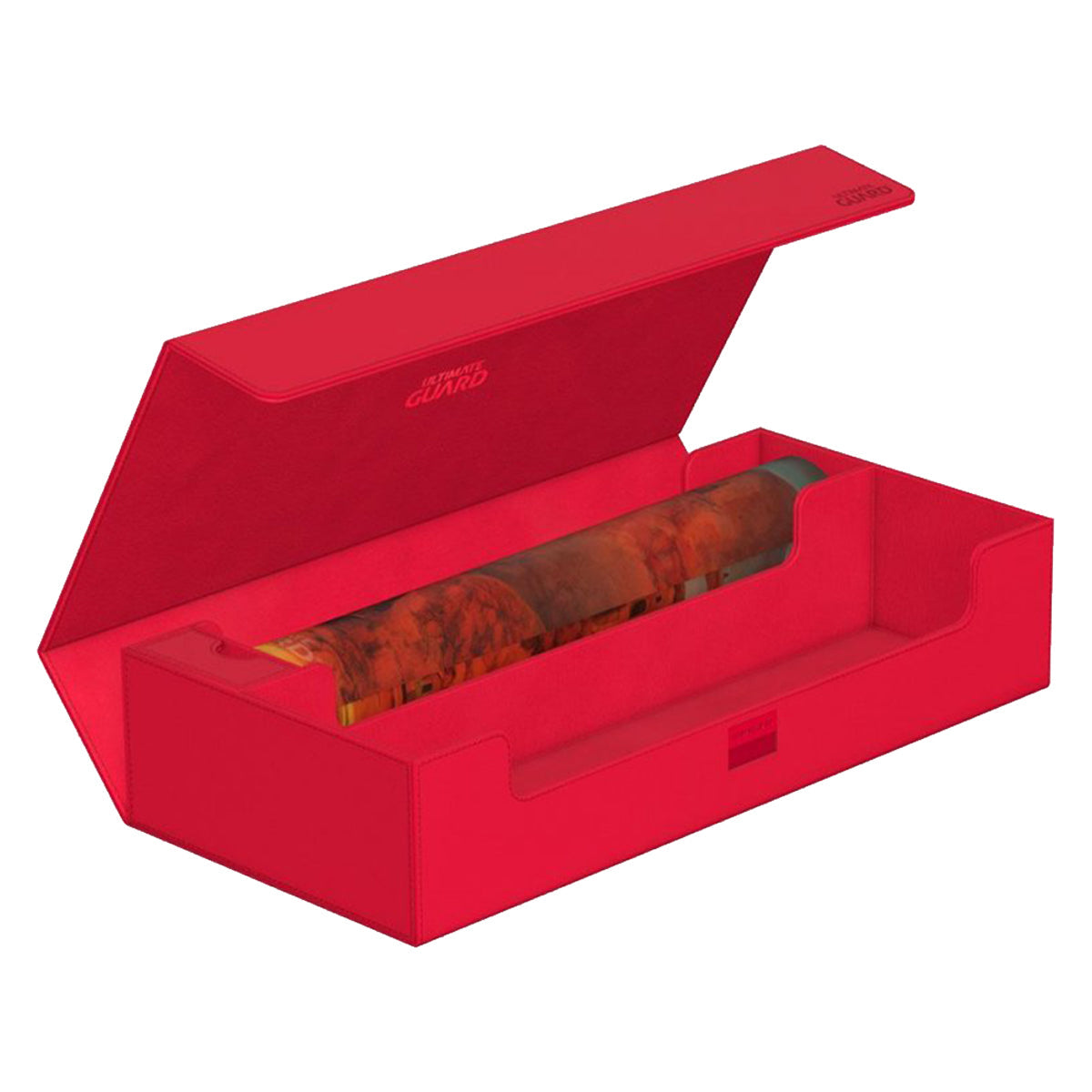 Ultimate Guard Superhive 550+ XenoSkin Monocolor Red Deck Box