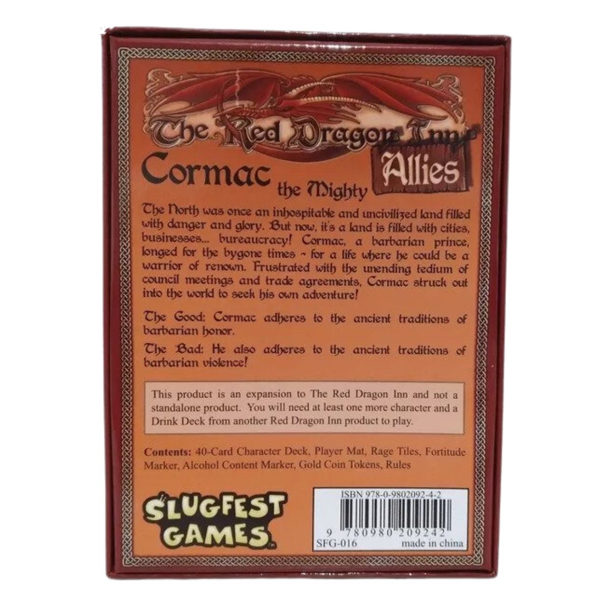 Red Dragon Inn: Allies - Cormac the Mighty