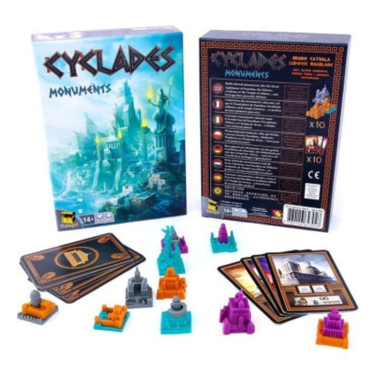 Cyclades Monuments Expansion - Board Game
