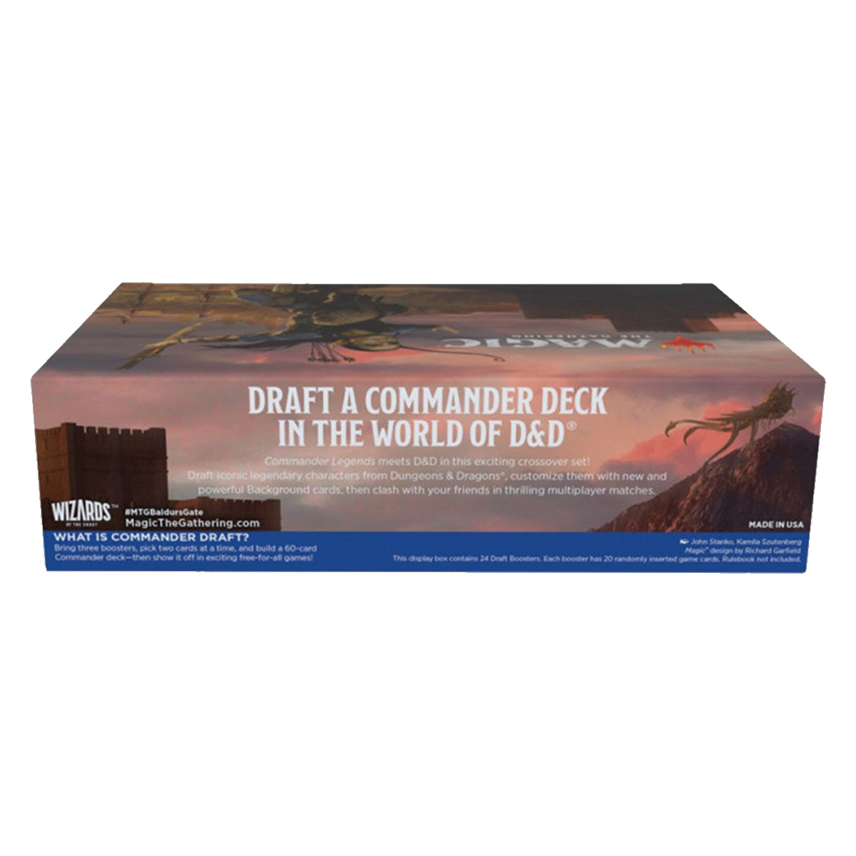 Magic Commander Legends: Battle for Baldur’s Gate Draft Booster Box MTG