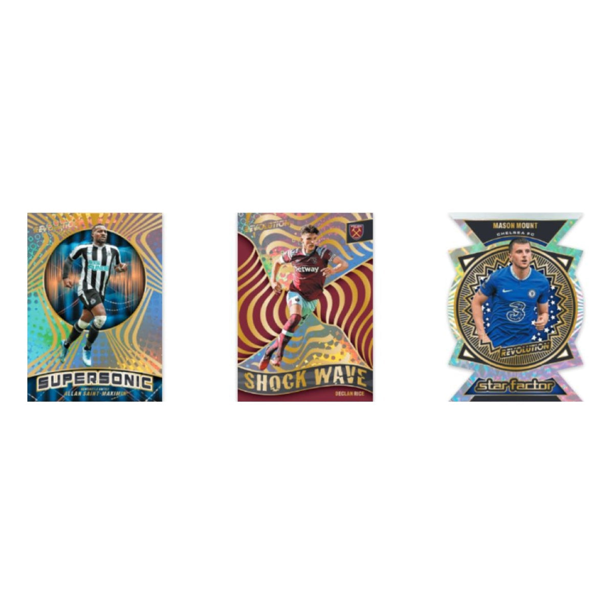 Soccer - 2022/23 Revolution Soccer Trading Cards (Display of 8)