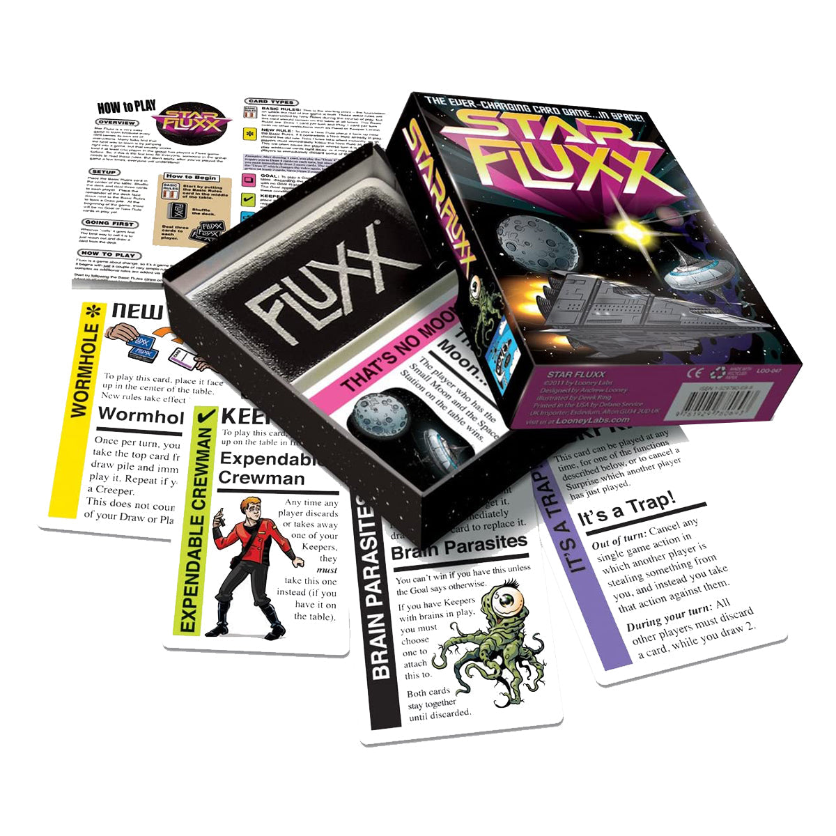 Star Fluxx Card Game