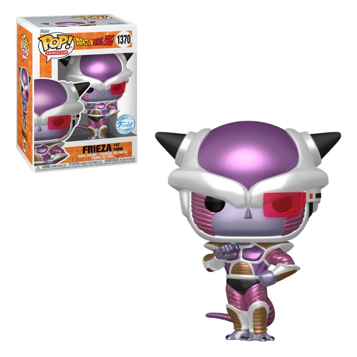 Dragon Ball Z - First Form Frieza Metallic Pop! Vinyl