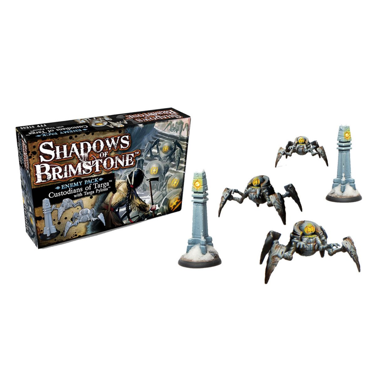 Shadows of Brimstone: Custodians of Targa with Targa Pylons Enemy Pack
