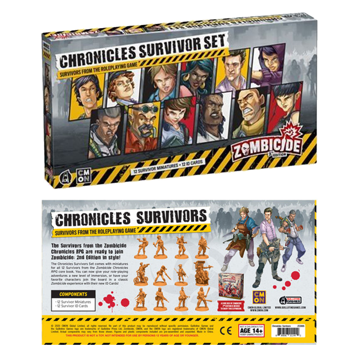 Zombicide 2nd Edition Chronicles Survivor Set