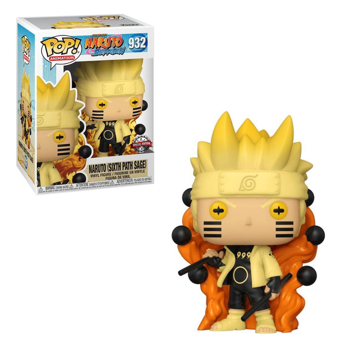 Naruto: Shippuden - Naruto 6 Path Sage Glow Pop! Vinyl