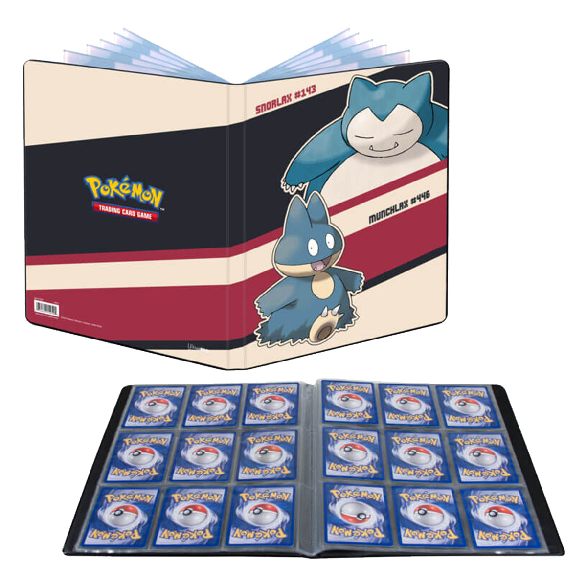 ULTRA PRO Pokemon - Portfolio - 9PKT Snorlax & Munchlax