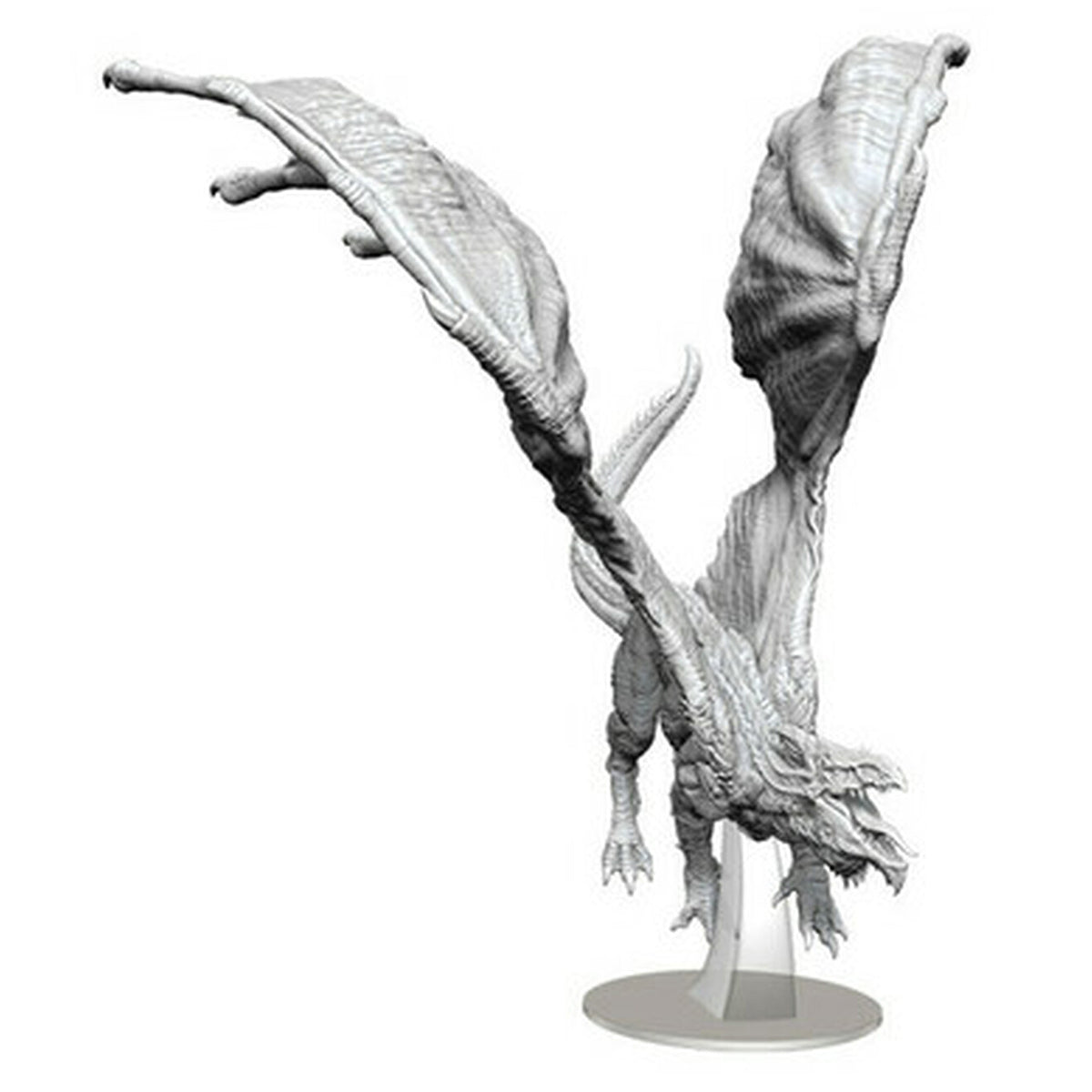 D&D Nolzurs Marvelous Unpainted Miniatures Adult White Dragon