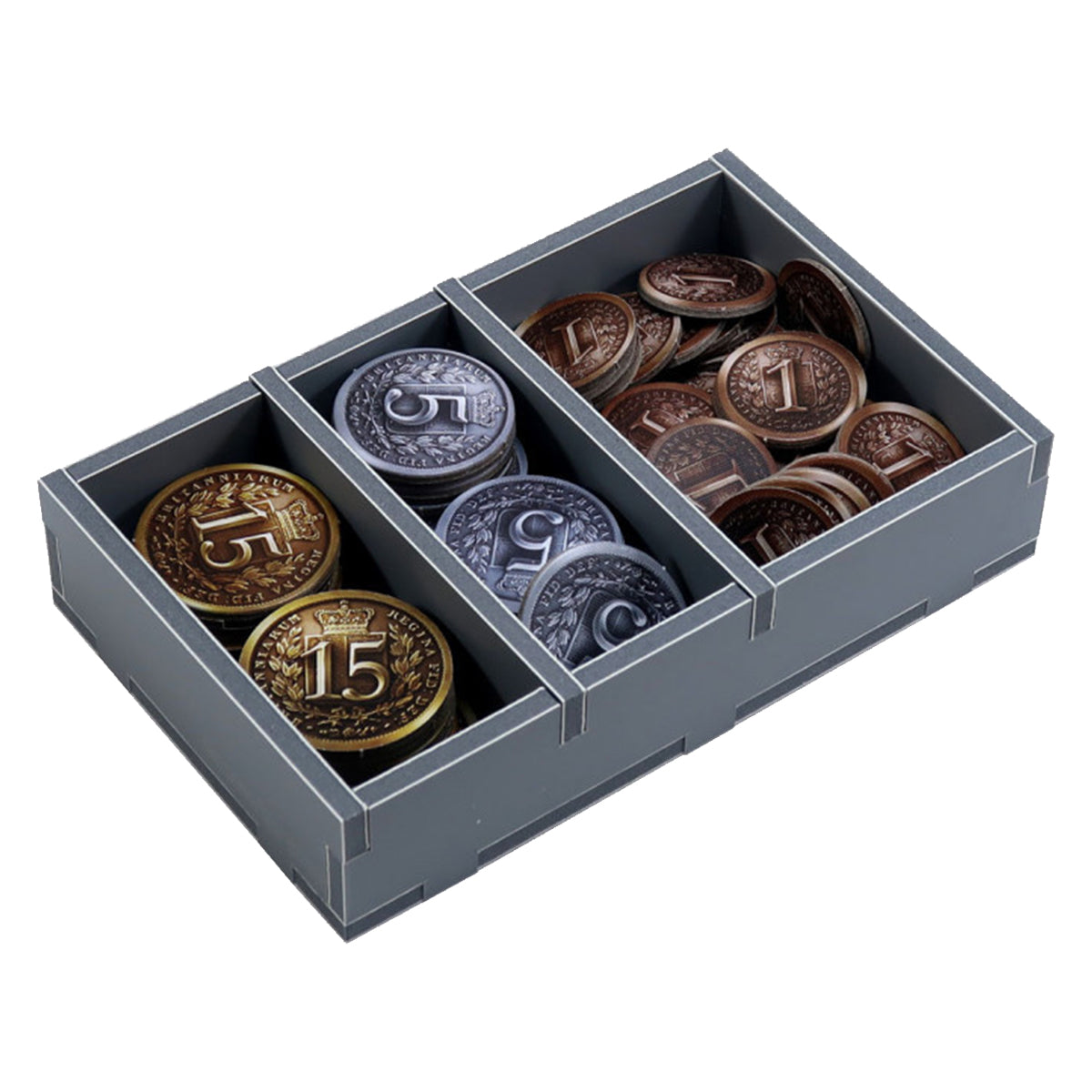 Folded Space Game Inserts Brass Birmingham and Brass Lancashire