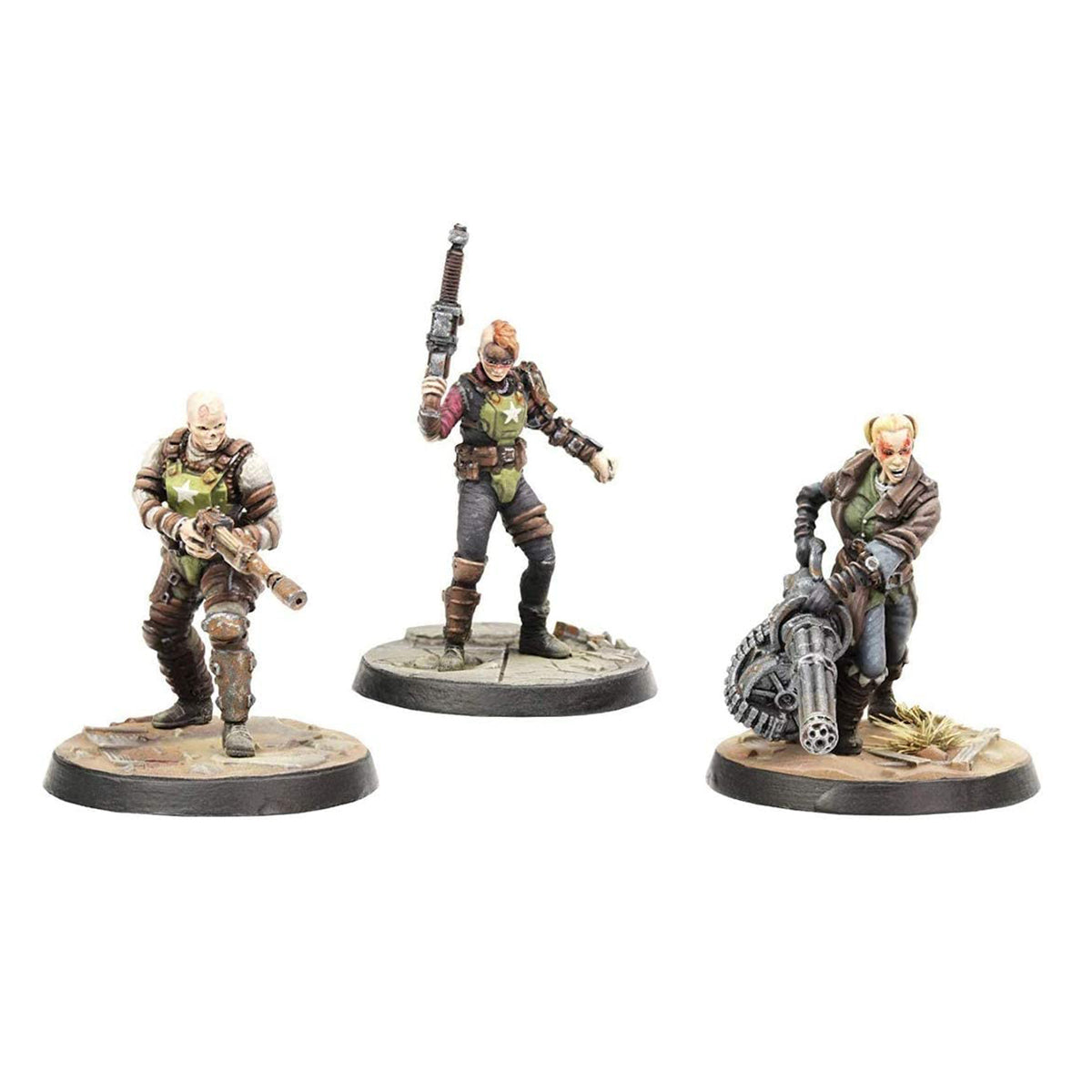 Fallout Wasteland Warfare Ack Ack Sinjin and Avery Miniatures