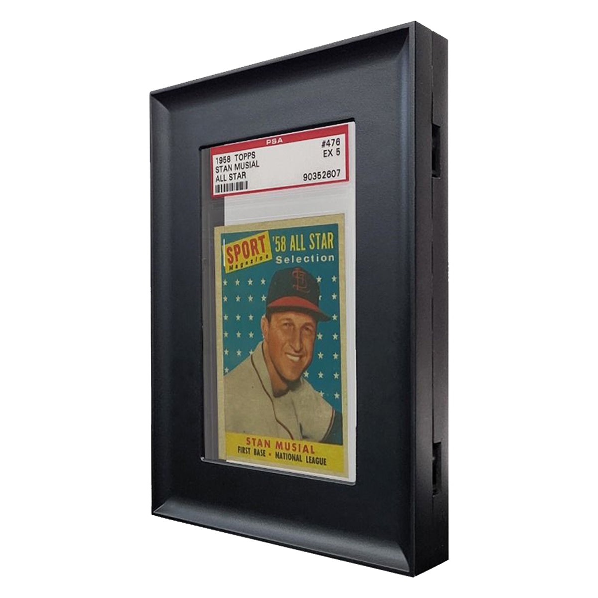 BCW Interlocking Graded Card Frames Black (4 Frames Per Pack)