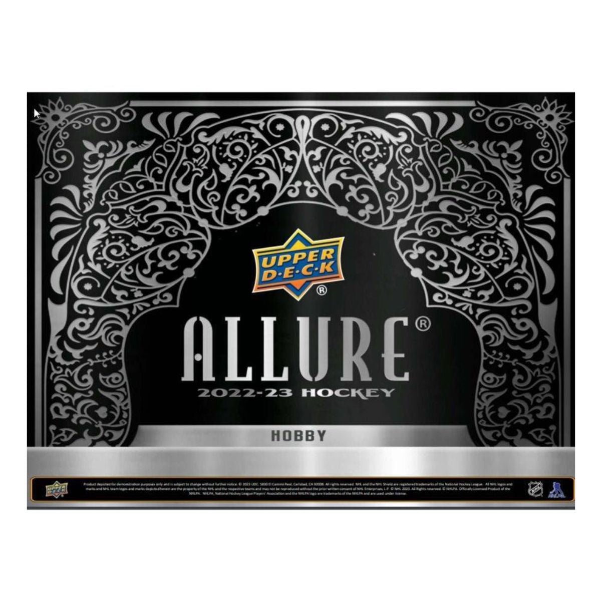 NHL - 2022/23 Allure Hockey Hobby Trading Cards (Display of 9)